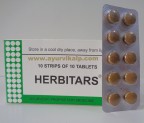 J & J Dechane, HERBITARS, 100 Tablets, Liver Disorders